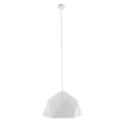 Alternative view of GLOBOSTAR® HEXAGON 01378 Μοντέρνο Κρεμαστό Φωτιστικό Οροφής με Ντουί 1 x E27 AC 220-240V IP20 - Λευκό & Χρυσό - Μ46 x Π46 x Y25cm