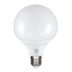 Alternative view of GLOBOSTAR® BUBBLE 60041 Λάμπα E27 G95 LED 15W 1410lm 260° AC 220-240V IP20 Θερμό Λευκό 2700K - Lumileds SMD Chip - Λευκό Γαλακτερό - Μ9.5 x Π9.5 x Υ14cm - 3 Χρόνια Εγγύηση