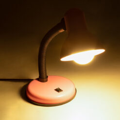 Alternative view of GLOBOSTAR® STUDENT 01534 Μοντέρνο Επιτραπέζιο Φωτιστικό Πορτατίφ με Ντουί 1 x E27 AC 220-240V IP20 - Ροζ & Μαύρο - Μ12 x Π12 x Υ32cm