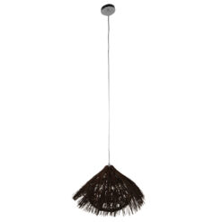 Alternative view of GLOBOSTAR® CHEOPE 01600 Boho Κρεμαστό Φωτιστικό Οροφής με Ντουί 1 x E27 AC 220-240V IP20 - Καφέ - Μ50 x Π50 x Y30cm