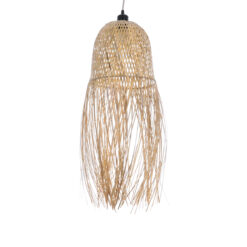 Alternative view of GLOBOSTAR® MANILA 01713 Boho Κρεμαστό Φωτιστικό Οροφής με Ντουί 1 x E27 AC 220-240V IP20 - Μπεζ - Μ25 x Π25 x Υ60cm