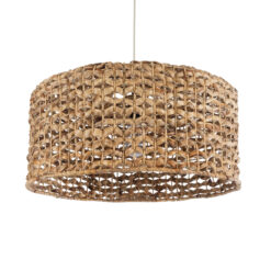 Alternative view of GLOBOSTAR® MANGATA 01849 Boho Κρεμαστό Φωτιστικό Οροφής με Ντουί 1 x E27 AC 220-240V IP20 - Καφέ - Μ60 x Π60 x Υ28cm