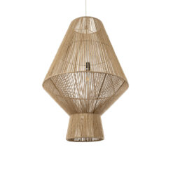 Alternative view of GLOBOSTAR® CAYMAN 01854 Boho Κρεμαστό Φωτιστικό Οροφής με Ντουί 1 x E27 AC 220-240V IP20 - Μπεζ - Μ60 x Π60 x Υ86cm