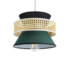 Alternative view of GLOBOSTAR® SAIGE 01915 Boho Κρεμαστό Φωτιστικό Οροφής με Ντουί 1 x E27 AC 220-240V IP20 - Πολύχρωμο - Μ30 x Π30 x Υ22cm