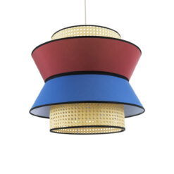 Alternative view of GLOBOSTAR® SAIGE 01919 Boho Κρεμαστό Φωτιστικό Οροφής με Ντουί 1 x E27 AC 220-240V IP20 - Πολύχρωμο - Μ50 x Π50 x Υ43cm