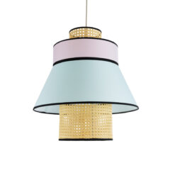 Alternative view of GLOBOSTAR® SAIGE 01920 Boho Κρεμαστό Φωτιστικό Οροφής με Ντουί 1 x E27 AC 220-240V IP20 - Πολύχρωμο - Μ50 x Π50 x Υ54cm