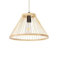 Alternative view of GLOBOSTAR® TYGEE 01930 Boho Κρεμαστό Φωτιστικό Οροφής με Ντουί 1 x E27 AC 220-240V IP20 - Μπεζ - Μ35 x Π35 x Υ22cm