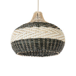 Alternative view of GLOBOSTAR® BARBADOS 01946 Boho Κρεμαστό Φωτιστικό Οροφής με Ντουί 1 x E27 AC 220-240V IP20 - Μπεζ & Λαδί - Μ40 x Π40 x Υ34cm