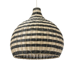 Alternative view of GLOBOSTAR® JAMAICA 01955 Boho Κρεμαστό Φωτιστικό Οροφής με Ντουί 1 x E27 AC 220-240V IP20 - Μπεζ & Λαδί - Μ60 x Π60 x Υ60cm
