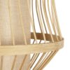 GLOBOSTAR® TULUM 01971 Boho Φωτιστικό Τοίχου – Απλίκα με Ντουί 1 x E27 AC 220-240V IP20 – Μπεζ – Μ24 x Π32 x Υ55cm