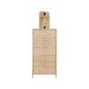 GLOBOSTAR® KOMO 01976 Boho Φωτιστικό Τοίχου – Απλίκα με Ντουί 1 x E27 AC 220-240V IP20 – Μπεζ – Μ20 x Π30 x Υ60cm
