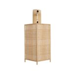 GLOBOSTAR® KOMO 01976 Boho Φωτιστικό Τοίχου – Απλίκα με Ντουί 1 x E27 AC 220-240V IP20 – Μπεζ – Μ20 x Π30 x Υ60cm