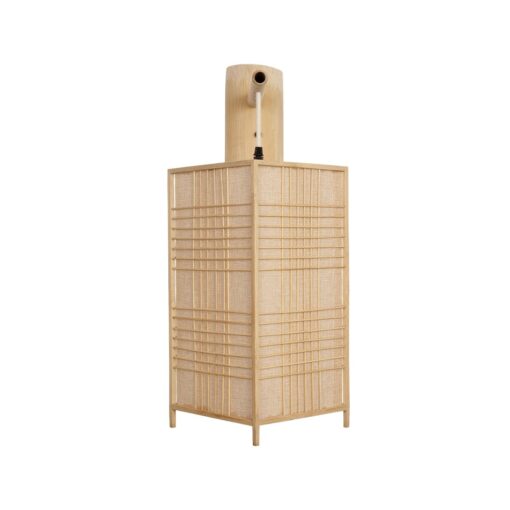 GLOBOSTAR® KOMO 01976 Boho Φωτιστικό Τοίχου – Απλίκα με Ντουί 1 x E27 AC 220-240V IP20 – Μπεζ – Μ20 x Π30 x Υ60cm