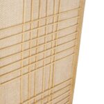 GLOBOSTAR® KOMO 01976 Boho Φωτιστικό Τοίχου – Απλίκα με Ντουί 1 x E27 AC 220-240V IP20 – Μπεζ – Μ20 x Π30 x Υ60cm