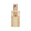 GLOBOSTAR® TULUM 01978 Boho Φωτιστικό Τοίχου – Απλίκα με Ντουί 1 x E27 AC 220-240V IP20 – Μπεζ – Μ16 x Π26.5 x Υ47cm