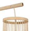 GLOBOSTAR® TULUM 01978 Boho Φωτιστικό Τοίχου – Απλίκα με Ντουί 1 x E27 AC 220-240V IP20 – Μπεζ – Μ16 x Π26.5 x Υ47cm