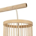 GLOBOSTAR® TULUM 01978 Boho Φωτιστικό Τοίχου – Απλίκα με Ντουί 1 x E27 AC 220-240V IP20 – Μπεζ – Μ16 x Π26.5 x Υ47cm