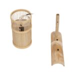 GLOBOSTAR® TULUM 01978 Boho Φωτιστικό Τοίχου – Απλίκα με Ντουί 1 x E27 AC 220-240V IP20 – Μπεζ – Μ16 x Π26.5 x Υ47cm