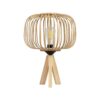 GLOBOSTAR® CHORD 01990 Boho Επιτραπέζιο Φωτιστικό Πορτατίφ με Ντουί 1 x E27 AC 220-240V IP20 – Μπεζ – Μ31 x Π31 x Υ43cm