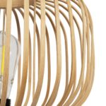 GLOBOSTAR® CHORD 01990 Boho Επιτραπέζιο Φωτιστικό Πορτατίφ με Ντουί 1 x E27 AC 220-240V IP20 – Μπεζ – Μ31 x Π31 x Υ43cm