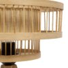GLOBOSTAR® TULUM 01991 Boho Επιτραπέζιο Φωτιστικό Πορτατίφ με Ντουί 1 x E27 AC 220-240V IP20 – Μπεζ – Μ30 x Π30 x Υ41cm