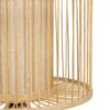 GLOBOSTAR® TULUM 01993 Boho Επιτραπέζιο Φωτιστικό Πορτατίφ με Ντουί 1 x E27 AC 220-240V IP20 – Μπεζ – Μ30 x Π30 x Υ40cm