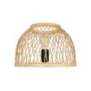 GLOBOSTAR® NOMAD 01998 Boho Επιτραπέζιο Φωτιστικό Πορτατίφ με Ντουί 1 x E27 AC 220-240V IP20 – Μπεζ – Μ30 x Π30 x Υ30cm