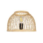 GLOBOSTAR® NOMAD 01998 Boho Επιτραπέζιο Φωτιστικό Πορτατίφ με Ντουί 1 x E27 AC 220-240V IP20 – Μπεζ – Μ30 x Π30 x Υ30cm
