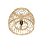 GLOBOSTAR® NOMAD 01998 Boho Επιτραπέζιο Φωτιστικό Πορτατίφ με Ντουί 1 x E27 AC 220-240V IP20 – Μπεζ – Μ30 x Π30 x Υ30cm