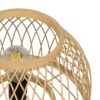 GLOBOSTAR® NOMAD 01998 Boho Επιτραπέζιο Φωτιστικό Πορτατίφ με Ντουί 1 x E27 AC 220-240V IP20 – Μπεζ – Μ30 x Π30 x Υ30cm