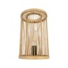 GLOBOSTAR® NOMAD 02000 Boho Επιτραπέζιο Φωτιστικό Πορτατίφ με Ντουί 1 x E27 AC 220-240V IP20 – Μπεζ – Μ20 x Π20 x Υ30cm