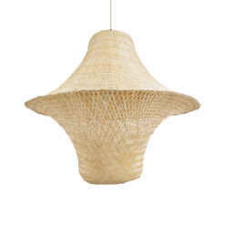 Alternative view of GLOBOSTAR® JUNIPER 02047 Boho Κρεμαστό Φωτιστικό Οροφής με Ντουί 1 x E27 AC 220-240V IP20 - Μπεζ - Μ100 x Π100 x Υ90cm