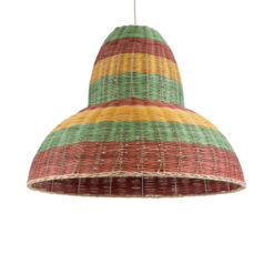 Alternative view of GLOBOSTAR® CABALLEROS 02058 Boho Κρεμαστό Φωτιστικό Οροφής με Ντουί 1 x E27 AC 220-240V IP20 - Πολύχρωμο - Μ70 x Π70 x Υ60cm