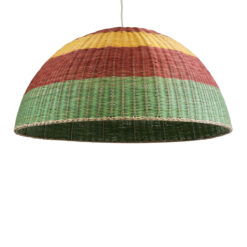 Alternative view of GLOBOSTAR® CABALLEROS 02062 Boho Κρεμαστό Φωτιστικό Οροφής με Ντουί 1 x E27 AC 220-240V IP20 - Πολύχρωμο - Μ100 x Π100 x Υ53cm