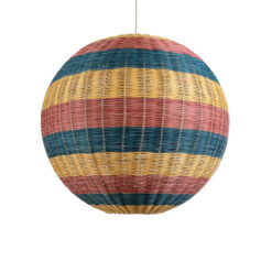 Alternative view of GLOBOSTAR® CABALLEROS 02063 Boho Κρεμαστό Φωτιστικό Οροφής με Ντουί 1 x E27 AC 220-240V IP20 - Πολύχρωμο - Μ70 x Π70 x Υ70cm
