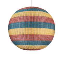 Alternative view of GLOBOSTAR® CABALLEROS 02064 Boho Κρεμαστό Φωτιστικό Οροφής με Ντουί 1 x E27 AC 220-240V IP20 - Πολύχρωμο - Μ100 x Π100 x Υ100cm