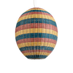 Alternative view of GLOBOSTAR® CABALLEROS 02066 Boho Κρεμαστό Φωτιστικό Οροφής με Ντουί 1 x E27 AC 220-240V IP20 - Πολύχρωμο - Μ70 x Π70 x Υ80cm