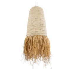 Alternative view of GLOBOSTAR® LETA 02171 Boho Κρεμαστό Φωτιστικό Οροφής με Ντουί 1 x E27 AC 220-240V IP20 - Μπεζ - Μ50 x Π50 x Υ150cm
