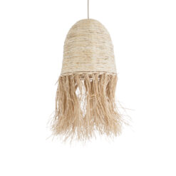 Alternative view of GLOBOSTAR® AREMBEPE 02178 Boho Κρεμαστό Φωτιστικό Οροφής με Ντουί 1 x E27 AC 220-240V IP20 - Μπεζ - Μ34 x Π34 x Υ70cm