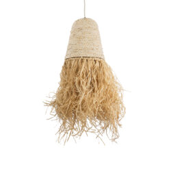 Alternative view of GLOBOSTAR® LETA 02189 Boho Κρεμαστό Φωτιστικό Οροφής με Ντουί 1 x E27 AC 220-240V IP20 - Μπεζ - Μ34 x Π34 x Υ70cm