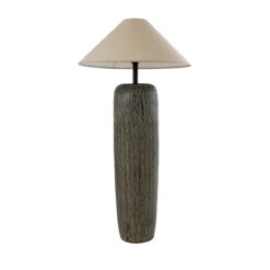 Alternative view of GLOBOSTAR® OLIANA 02315 Boho Επιδαπέδιο Φωτιστικό με Ντουί 1 x E27 AC 220-240V IP20 - Γκρι & Μπεζ - Μ55 x Π55 x Υ110cm