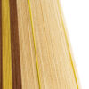 GLOBOSTAR® SALERNO 02331 Boho Επιδαπέδιο Φωτιστικό με Ντουί 1 x E27 AC 220-240V IP20 – Μπεζ & Καφε – Μ50 x Π50 x Υ70cm