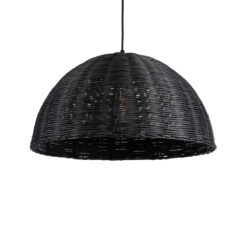 Alternative view of GLOBOSTAR® MONTANA 02383 Boho Κρεμαστό Φωτιστικό Οροφής με Ντουί 1 x E27 AC 220-240V IP20 - Μαύρο - Μ50 x Π50 x Υ25cm