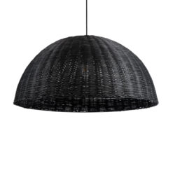 Alternative view of GLOBOSTAR® MONTANA 02384 Boho Κρεμαστό Φωτιστικό Οροφής με Ντουί 1 x E27 AC 220-240V IP20 - Μαύρο - Μ80 x Π80 x Υ40cm
