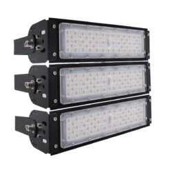 Alternative view of GLOBOSTAR® GOLIATH 90100-3 Προβολέας για Γήπεδα Tennis & Ποδοσφαίρου 5x5 LED 150W 22500lm 75°x135° SDCM<5 Fish Eye Lens AC 220-240V Αδιάβροχο IP65 IK08 Φυσικό Λευκό 5000K - Lumileds SMD Chip & Mean Well Driver - Μαύρο Ματ - Μ32 x Π12 x Υ27cm - 5 Χρόνια Εγγύηση