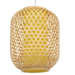 Alternative view of GLOBOSTAR® MAURITIUS 00899 Boho Κρεμαστό Φωτιστικό Οροφής με Ντουί 1 x E27 AC 220-240V IP20 - Μπεζ - Μ30 x Π30 x Υ40cm