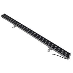 GLOBOSTAR® WASHER-MOZA 05108 Μπάρα Φωτισμού Wall Washer LED 48W 5760lm 10-30° DC 24V Αδιάβροχο IP66 Πορτοκαλί 2200K Dimmable - Γκρι Ανθρακί - Μ100 x Π6.5 x Υ6.6cm - 3 Χρόνια Εγγύηση