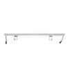 GLOBOSTAR® WASHERMOZA 90163 Μπάρα Φωτισμού Wall Washer LED 48W 4080lm 10-30° DC 24V Αδιάβροχο IP66 Πολύχρωμο RGB Dimmable – Bridgelux SMD Chip – Γκρι Ανθρακί – Μ100 x Π8.5 x Υ4cm – 3 Χρόνια Εγγύηση