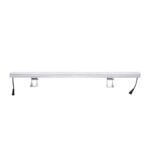 GLOBOSTAR® WASHERMOZA 90163 Μπάρα Φωτισμού Wall Washer LED 48W 4080lm 10-30° DC 24V Αδιάβροχο IP66 Πολύχρωμο RGB Dimmable – Bridgelux SMD Chip – Γκρι Ανθρακί – Μ100 x Π8.5 x Υ4cm – 3 Χρόνια Εγγύηση
