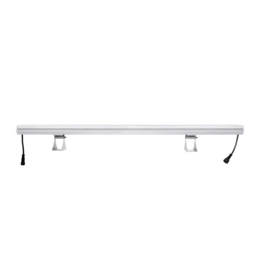 GLOBOSTAR® WASHERMOZA 90163 Μπάρα Φωτισμού Wall Washer LED 48W 4080lm 10-30° DC 24V Αδιάβροχο IP66 Πολύχρωμο RGB Dimmable – Bridgelux SMD Chip – Γκρι Ανθρακί – Μ100 x Π8.5 x Υ4cm – 3 Χρόνια Εγγύηση